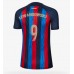 Billige Barcelona Robert Lewandowski #9 Hjemmetrøye Dame 2022-23 Kortermet
